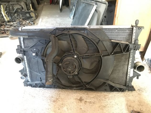 Gruppo Radiatore Acqua Clima Intercooler Ventola Espace 2.2 dCi 150 Cv - Foto 2
