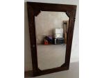 Specchio Antico RESTAURATO da Armadio Italiano ,fine tardo 1800 in legno Abete.