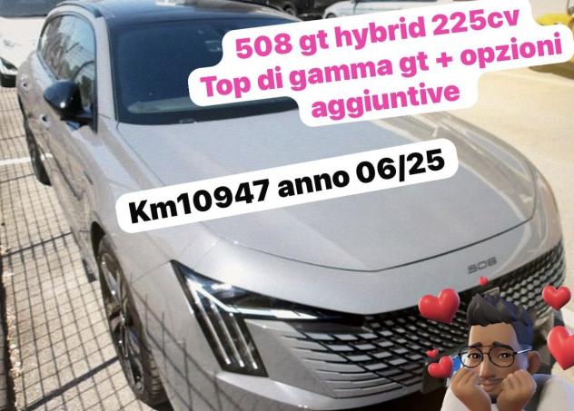 Peugeot 508 SW Hybrid 225 GT e-EAT8 SW