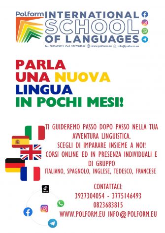 Corso di lingua straniera online ed in presenza
