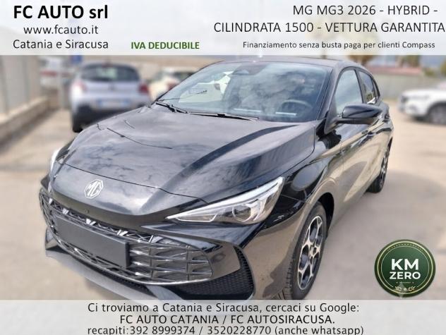 Mg MG3 1.5 Hybrid+ Luxury 7 ANNI GARANZIA CASA MADRE