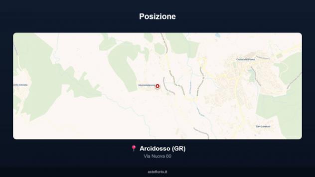 Immobile in asta di 292 m² con più di 5 locali e box auto doppio in vendita a Arcidosso - Foto 17