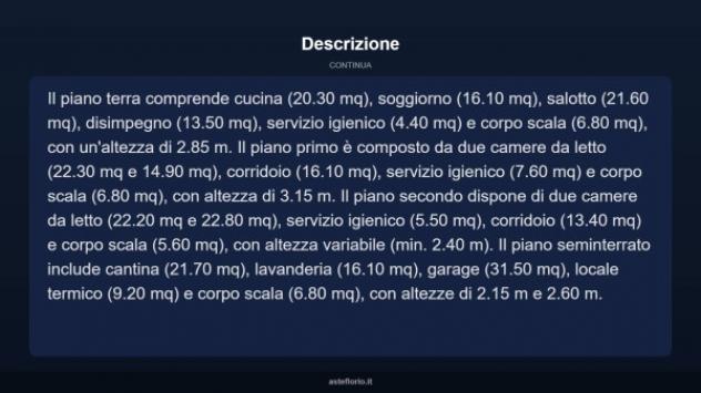 Immobile in asta di 448 m² con più di 5 locali e box auto in vendita a Pattada - Foto 18