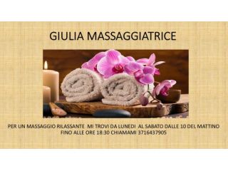 Massaggi - benessere Forlì - GIULIA MASSAGGIO RELAX SONO RITORNATA Tel:3716437905