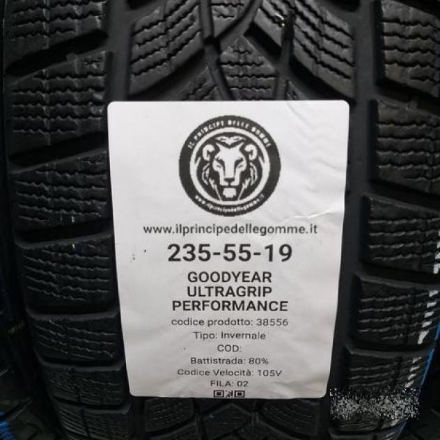4 gomme 235 55 19 goodyear a38556 - Foto 2