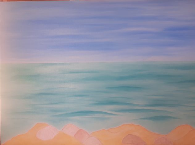 Tela "Paesaggio marino " - Foto 2