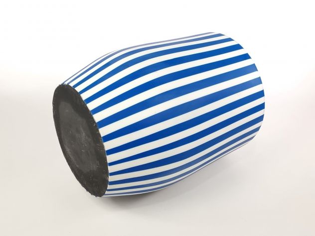 Tavolino marocchino fatto a mano blu e bianco – Design artigianale elegante - Foto 8