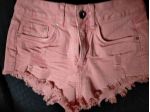 Calzoncini Jeans rosa da ragazzina tg 36