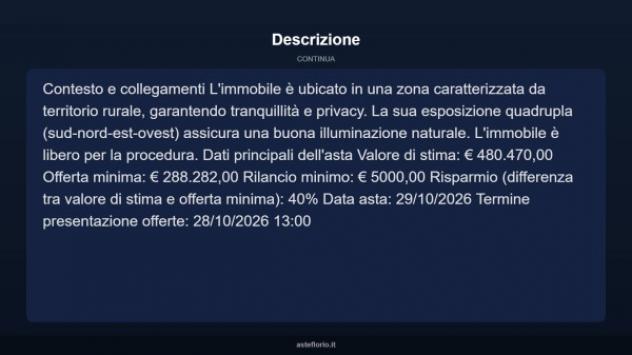 Immobile in asta di 417 m² con più di 5 locali in vendita a Casciana Terme Lari - Foto 17
