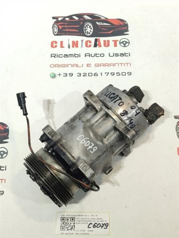 COMPRESSORE A/C FIAT Ducato 4° Serie 2036703534 98462134 814043S diesel 2799 (0206)