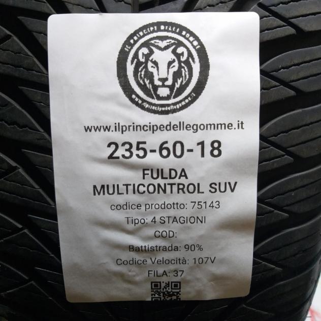 2 GOMME 235 60 18 FULDA A75143 - Foto 2