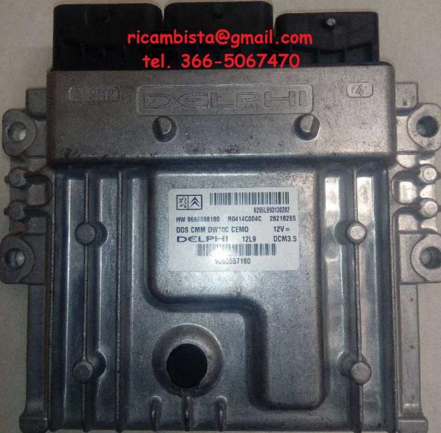 9666098180 Citroen C5 2.0 HDI centralina motore
