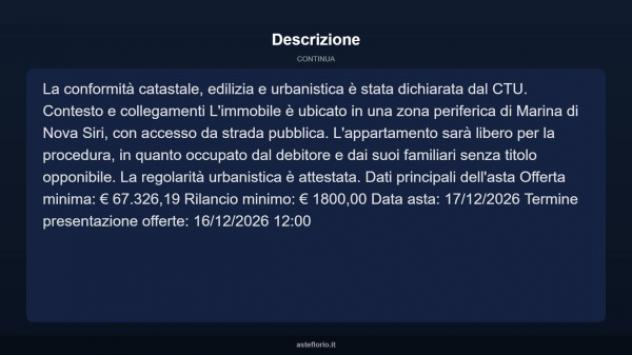 Immobile in asta di 140 m² con più di 5 locali in vendita a Nova Siri - Foto 18