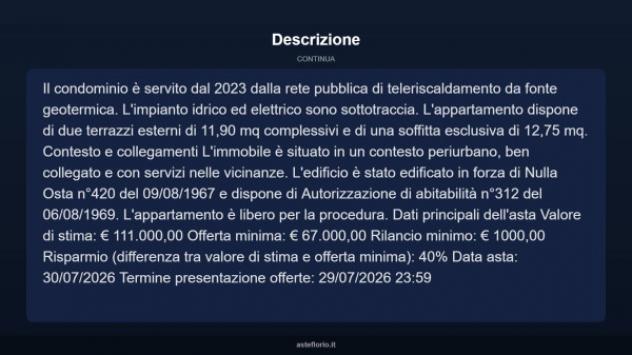 Immobile in asta di 119 m² con più di 5 locali in vendita a Piancastagnaio - Foto 12