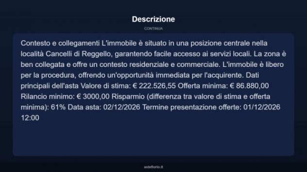 Immobile in asta di 152 m² con più di 5 locali in vendita a Reggello - Foto 12