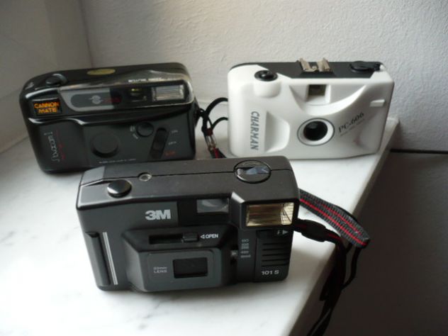 FOTOCAMERE 4 MODELLI ANNI 80'. - Foto 4