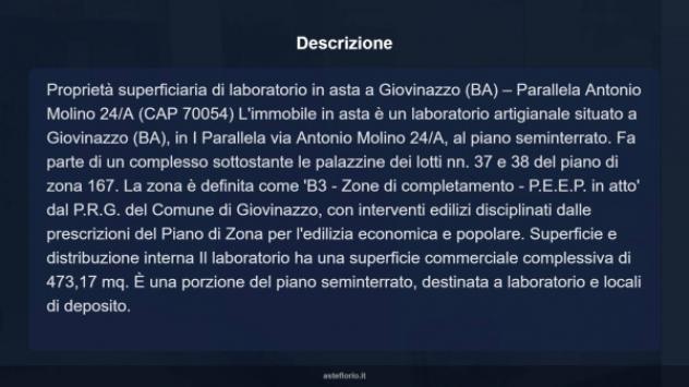 Immobile in asta di 473 m² in vendita a Giovinazzo - Foto 10