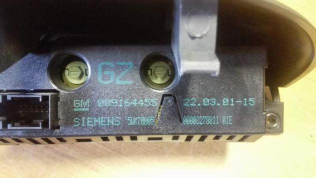 Display Multifunzione OPEL CORSA C 1.0 2001 euro 4 - Foto 4