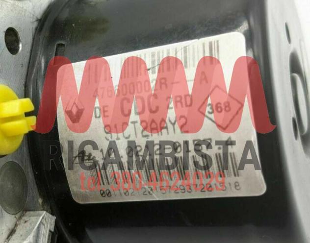 476600002R Renault Laguna centralina gruppo pompa ABS