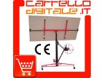 Carrello alzalastre solleva pannelli cartongesso -certificato CE