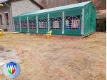 Tendoni 6 x 12  prof. pvc ignifugo Adunata alpini a Milano 2019