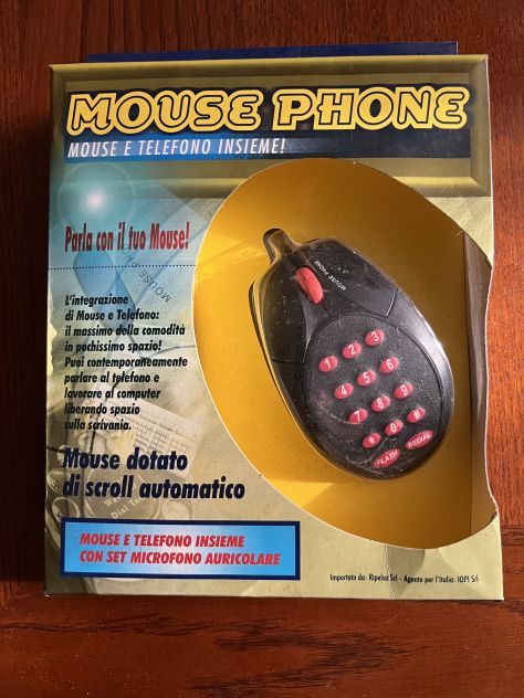Mouse phone per collezionisti o amatori