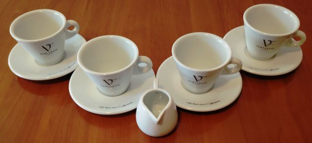 Servizio da tè the cappuccino caffè e porta latte Venturato 9 pz ceramica - Foto 3
