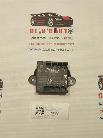 CENTRALINA PORTA POSTERIORE SX MERCEDES Classe C Berlina W204 A2048700926 (07)