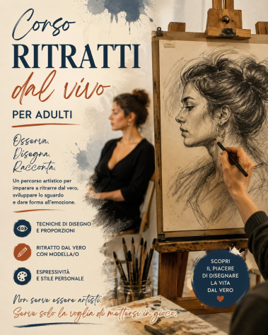 Corso ritratti dal vivo