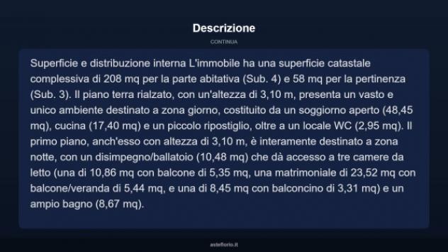 Immobile in asta di 208 m², box auto in vendita a Riace - Foto 4