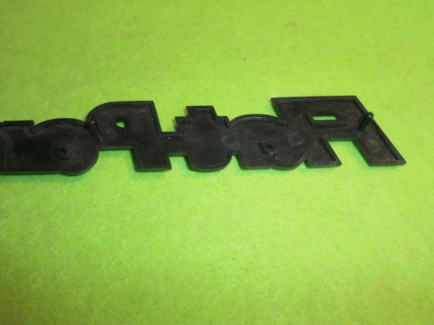 SCRITTA LOGO TARGHETTA POSTERIORE FIAT PANDA 30 REAR PLATE FIAT PANDA 30 - Foto 8