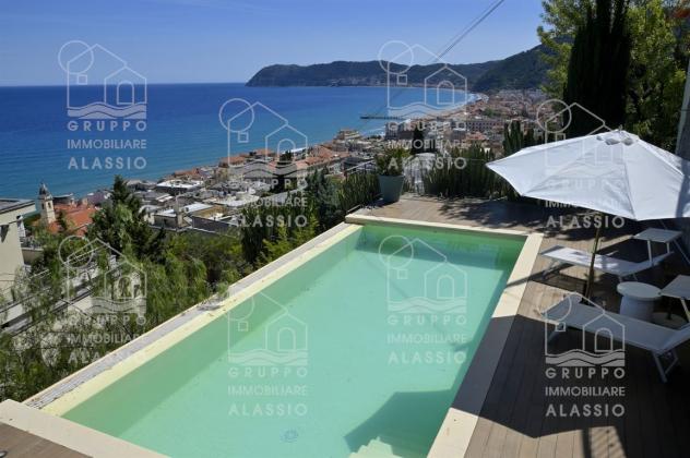 ESCLUSIVA PROPRIETÀ DI PRESTIGIO CON VISTA MARE TOTALE, PISCINA PANORAMICA E DEPENDANCE INDIPENDENTE - Foto 13