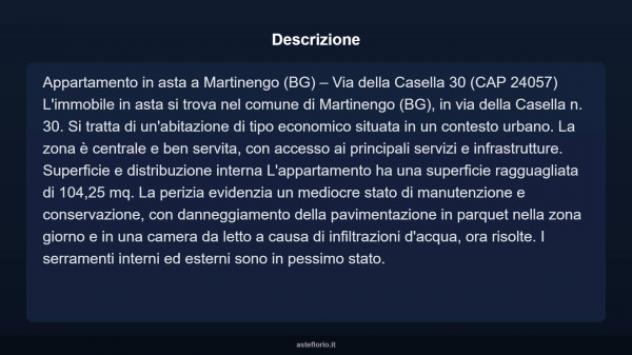 Immobile in asta di 104 m², box auto in vendita a Martinengo - Foto 8