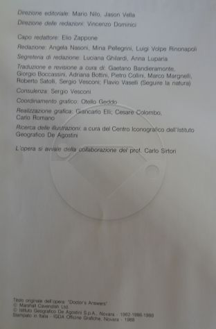 Enciclopedia "Il medico risponde" De Agostini 1988 - Foto 5