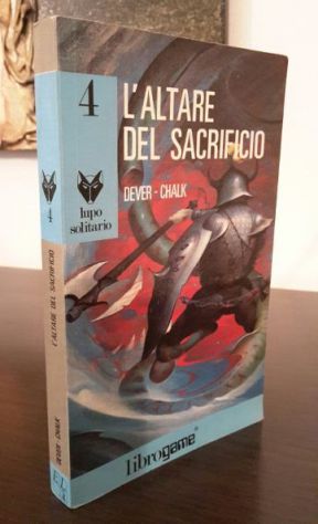 librogame 4 lupo solitario, L'ALTARE DEL SACRIFICIO, DEVER-CHALK, 1989. - Foto 5