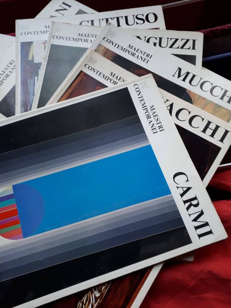MAESTRI CONTEMPORANEI collana anni'70-Gio'Pomodoro,Carmi,Minguzzi,Vacchi