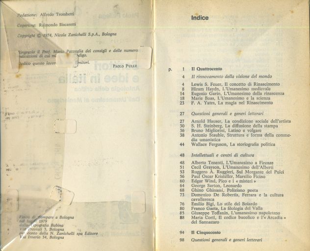 SCRITTORI E IDEE IN ITALIA - ANTOLOGIA DELLA CRITICA – DUE VOLUMI - Foto 8