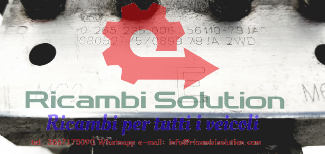 0265950461 Abs Suzuki SX4 1.6 VVT