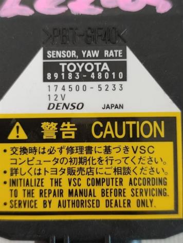 SENSORE IMBARDATA LEXUS RX Serie 89183-48010 (0510) - Foto 2