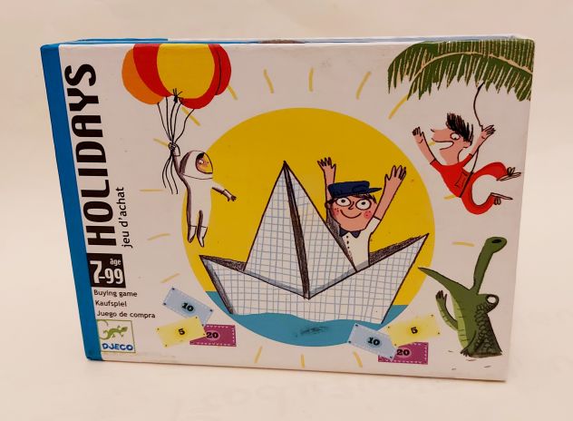 Gioco di carte Holidays Djeco da 7 a 99 anni Giocatori: 2 - 4 nuovo