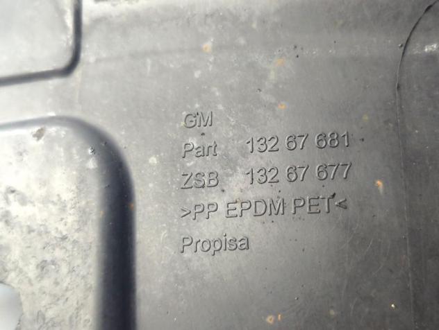 13267681 PARASALE PARASASSI ANTERIORE DESTRO OPEL MERIVA B 1.7 D 81KW 6M 5P (2011) RICAMBIO USATO - Foto 5