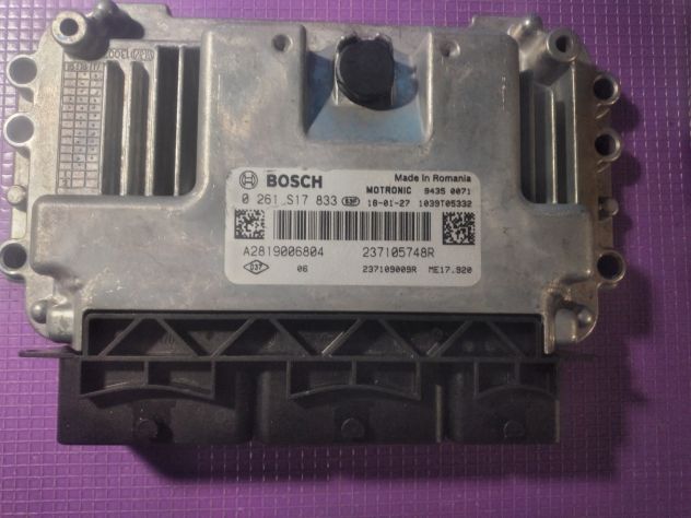 CENTRALINA ECU MOTORE RENAULT TWINGO SMART 453 - 0261S17833 CENTRALINA MOTORE R - Foto 7