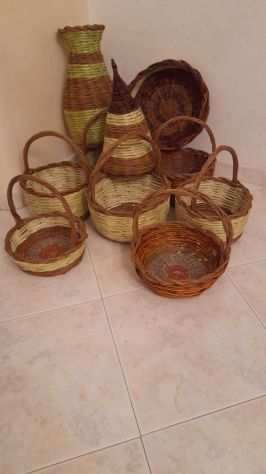 Cestini fatti a mano in stile siciliano - Foto 5