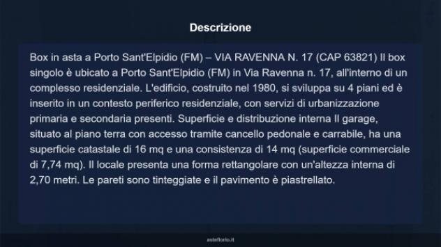 Immobile in asta di 14 m² in vendita a Porto Sant'Elpidio - Foto 4