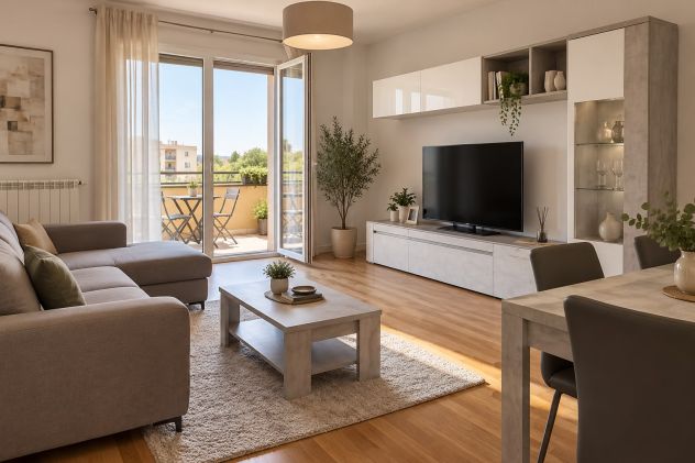 BILOCALE NUOVO CON BALCONE ZONA GUIDONIA MONTECELIO