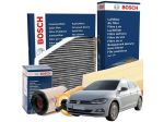 Kit Tagliando Bosch per Volkswagen Polo Filtro Aria Olio Carburante Abitacolo