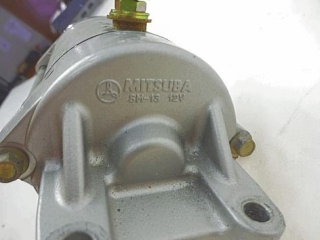 MOTORINO AVVIAMENTO MITSUBA HONDA HORNET CB600F 71KW 2003 - 2004 31200MCZD00 STARTING MOTOR - Foto 3