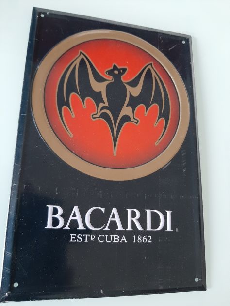 TARGA IN RILIEVO BACARDI - Foto 5