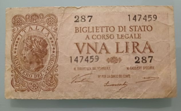 Banconote Regno d'Italia - Foto 2