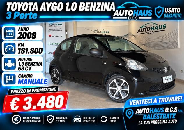 Toyota Aygo 1.0 Benzina 3 Porte Clima